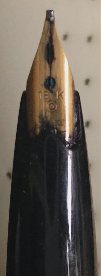 プラチナ万年筆　 ペン先18k 　18ｋ刻印　ゴールド　金高騰