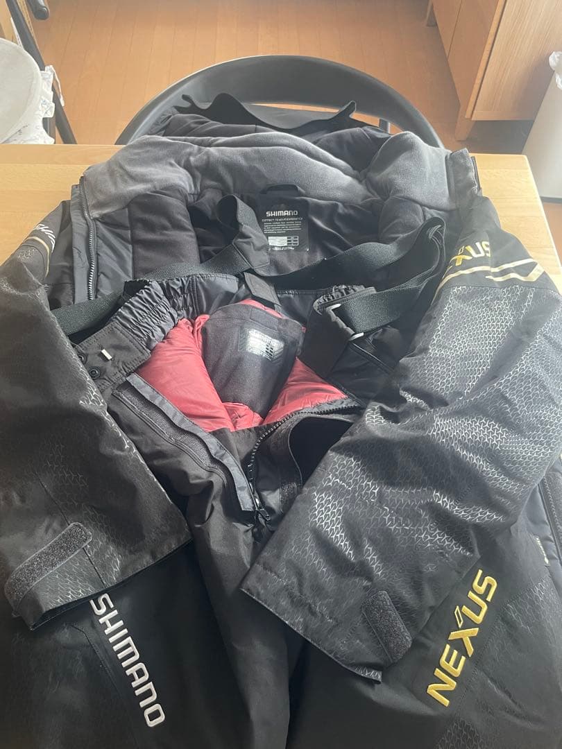 NEXUS GORE-TEX フィッシングスーツ ブラック