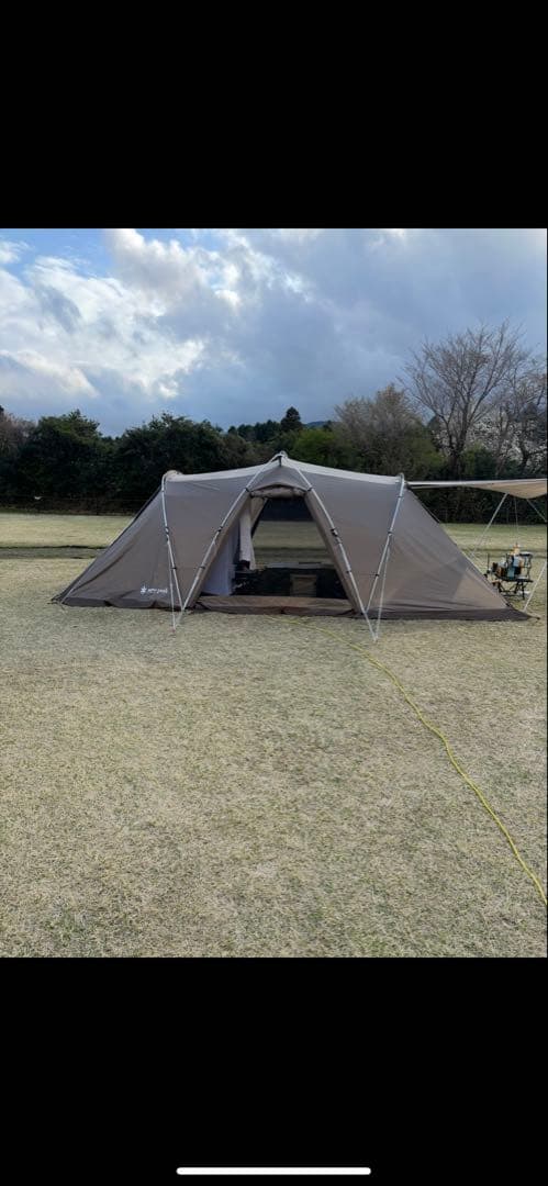 美品セット】スノーピークランドネストシェルター ＋跳ね上げポール＋ルーフシート