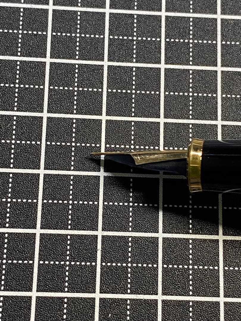 Burberry NOVA 布張り　万年筆　字幅M