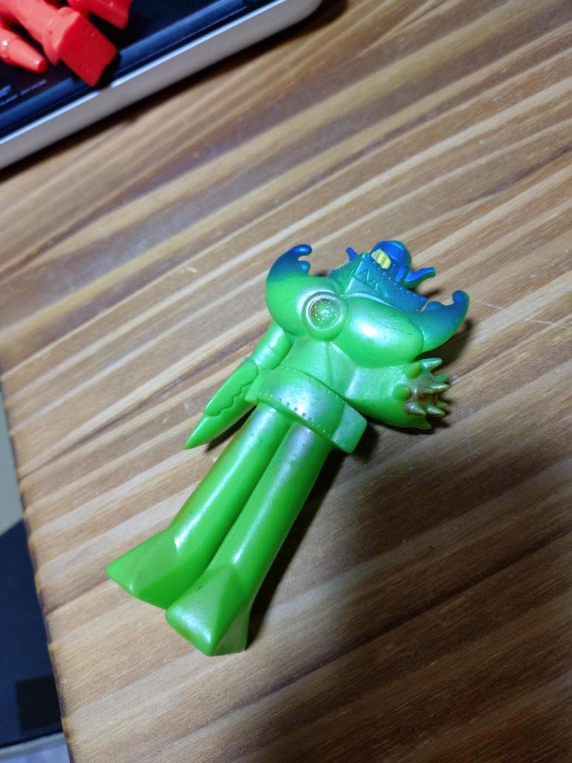 敵ロボットソフビ2個セット②　マッハバロンより　ブルマァク