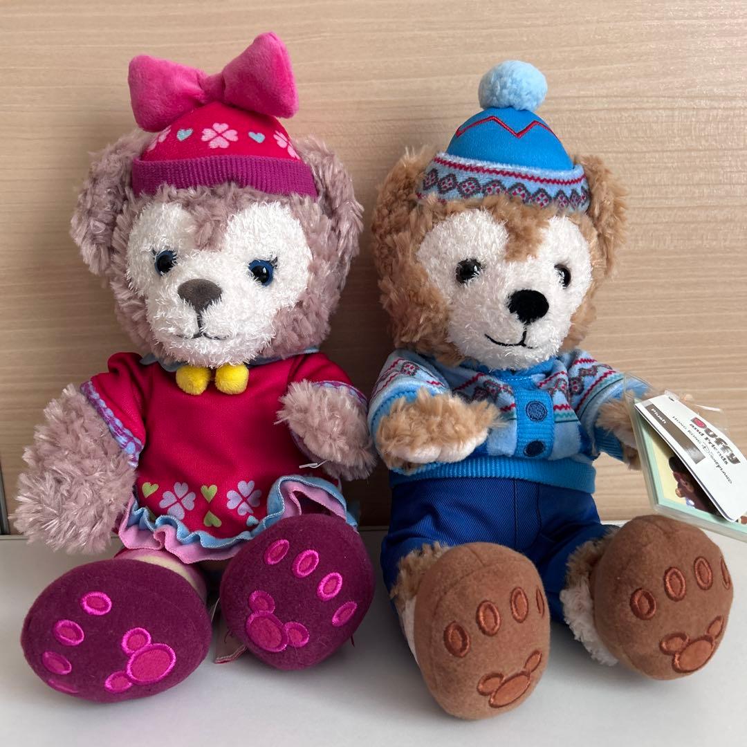 香港ディズニーランド　ダッフィーandフレンズ　ぬいぐるみ　SS