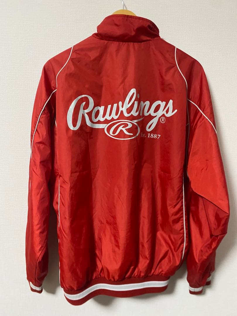 Rawlingsローリングス 野球 アシックスハーフジップ 上下セットアップ O