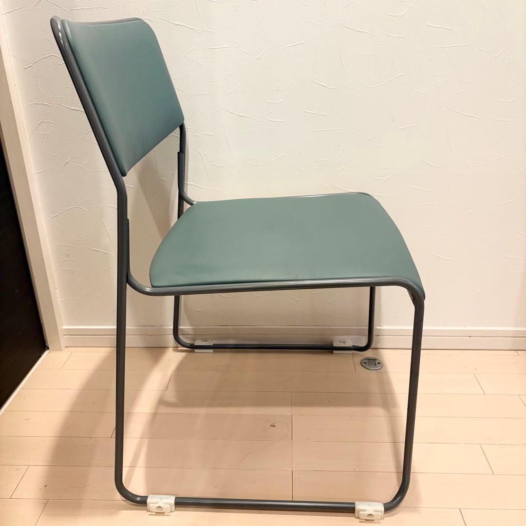 美品✨重ねて収納☆会議用スタッキングチェア3脚　内田洋行　MP-120