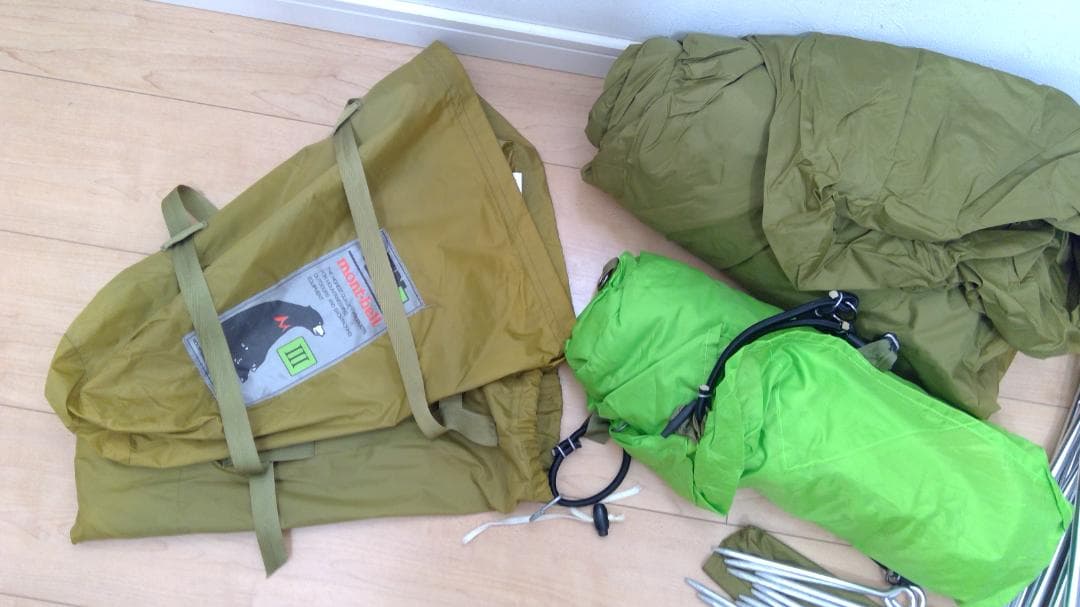 モンベル ムーンライト3 旧モデル　ゆるキャン montbell レア　希少