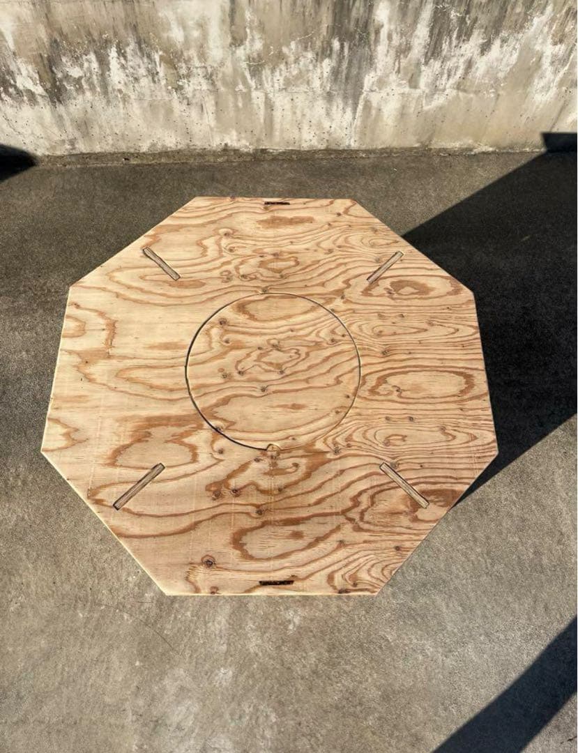 YAMAGOMORY 八卓　　High 七輪テーブル