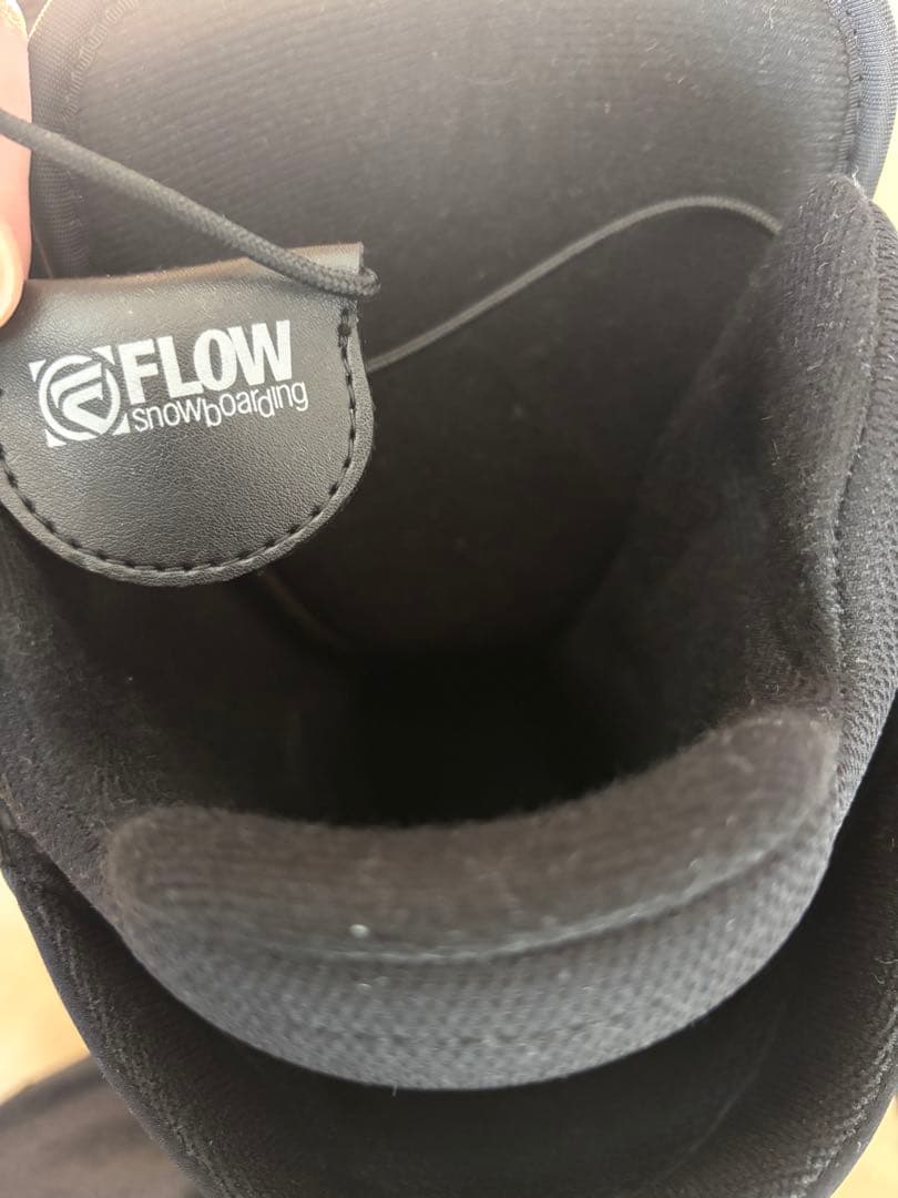 FLOW ブラック スノーボードブーツ