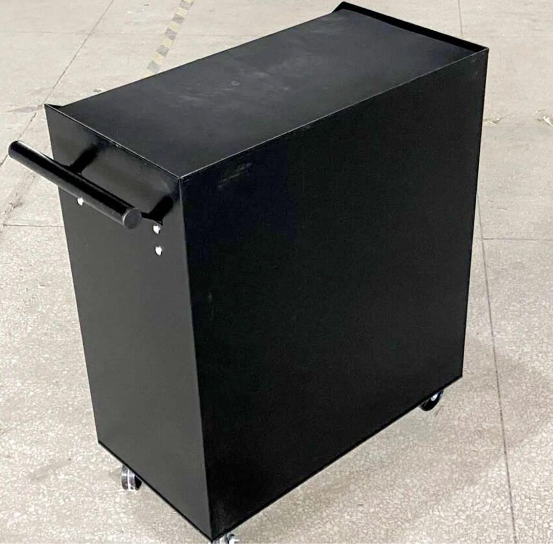 7段ツールボックス 高強度の鋼鉄製！ローラーキャビネット 重い工具も安心収納
