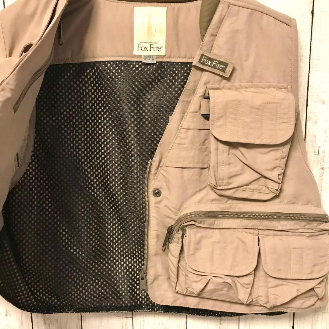 【美品】Foxfire プライマリーベスト フィッシングベスト