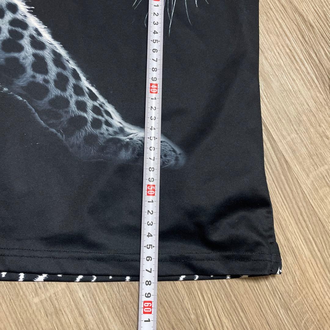 VTWELVE ヴィトゥエルヴ リアルレオパード ヒョウ柄 ポロシャツ