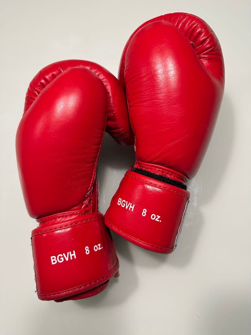 【美品】 WINDY ボクシンググローブ 8oz レッド