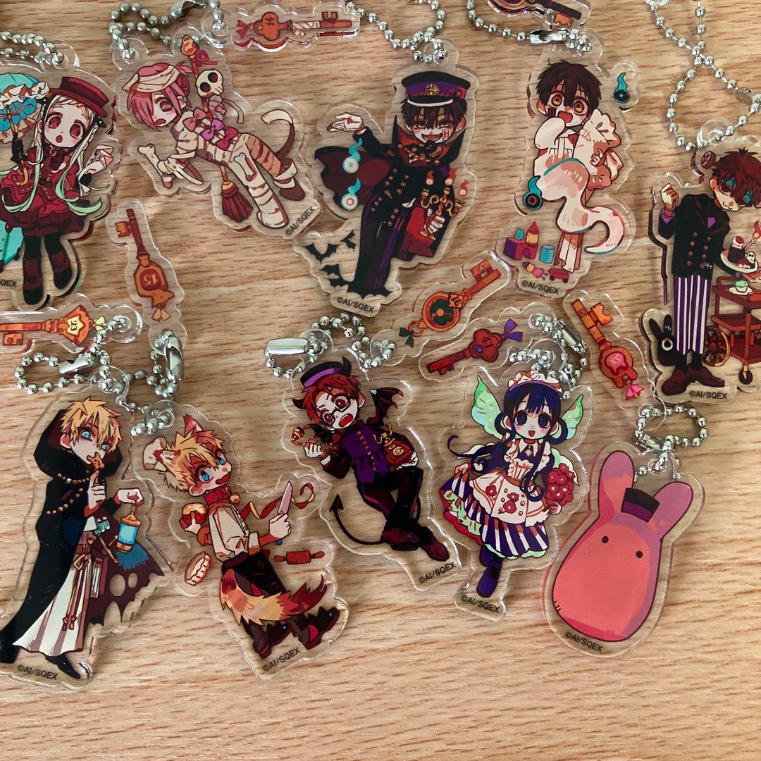 地縛少年花子くん　ゴーストホテルアクリルキーホルダーバラ売り不可