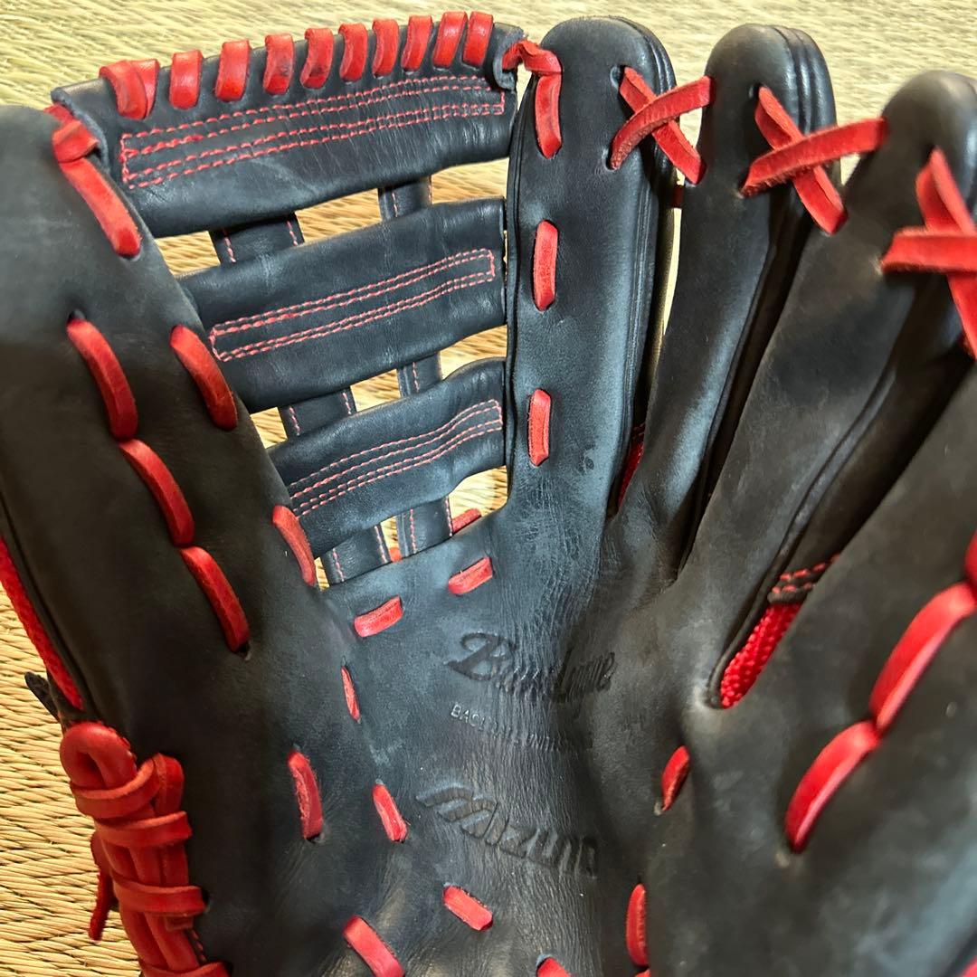 【中古】ミズノ　ビューリーグ　一般軟式オールラウンド　背面メッシュ