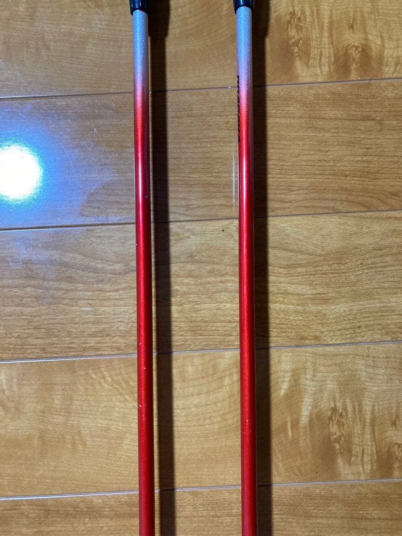 オガサカ　伸縮　スキーポール