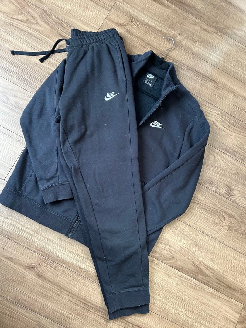 Nike ブラック ジャージ上下セット