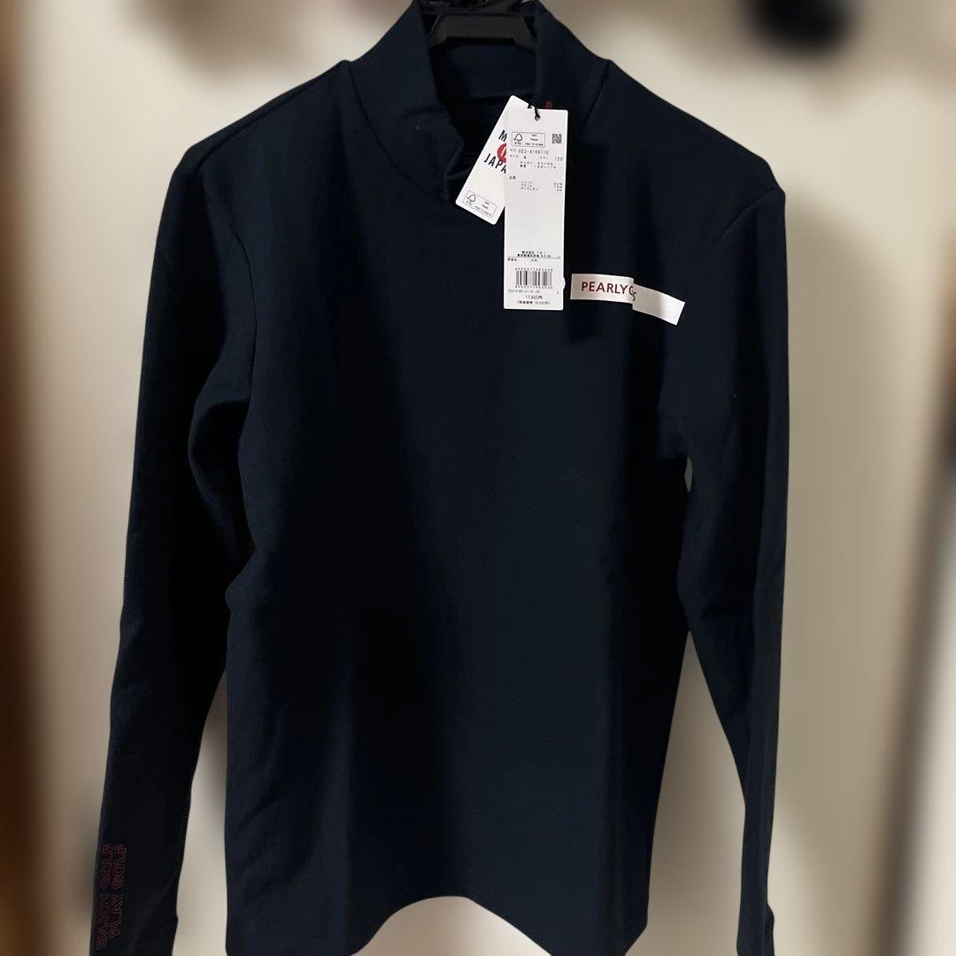ロレックス PEARLY GATES ネイビー 長袖シャツ