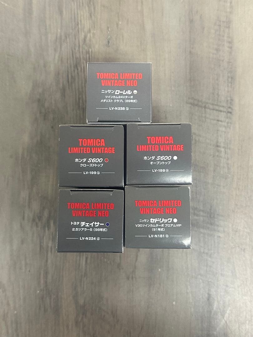 ド*ム様 新品未使用！トミカリミテッドヴィンテージ 5台セット