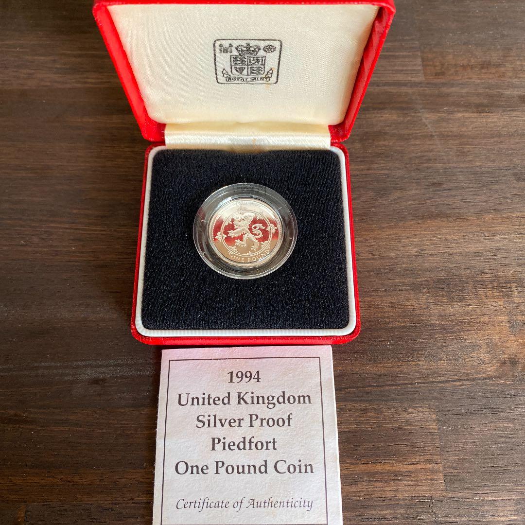 イギリス　1ポンド ピエフォー　1994年