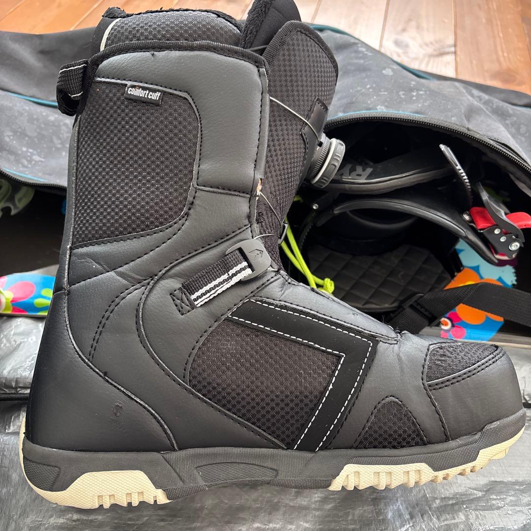 【美品】head スノーボードブーツ ブラック