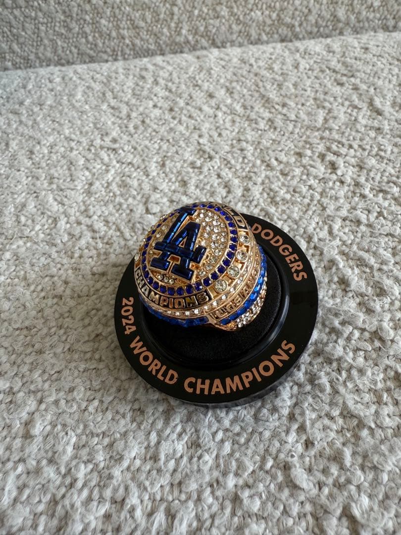 ロサンゼルス・ドジャース 2024年ワールドチャンピオン記念リング