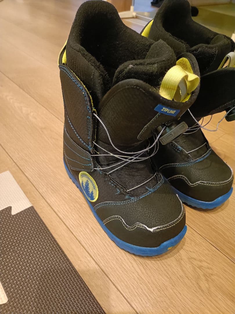 Burton ジップライン 子ども用スノーボードブーツ　23cm
