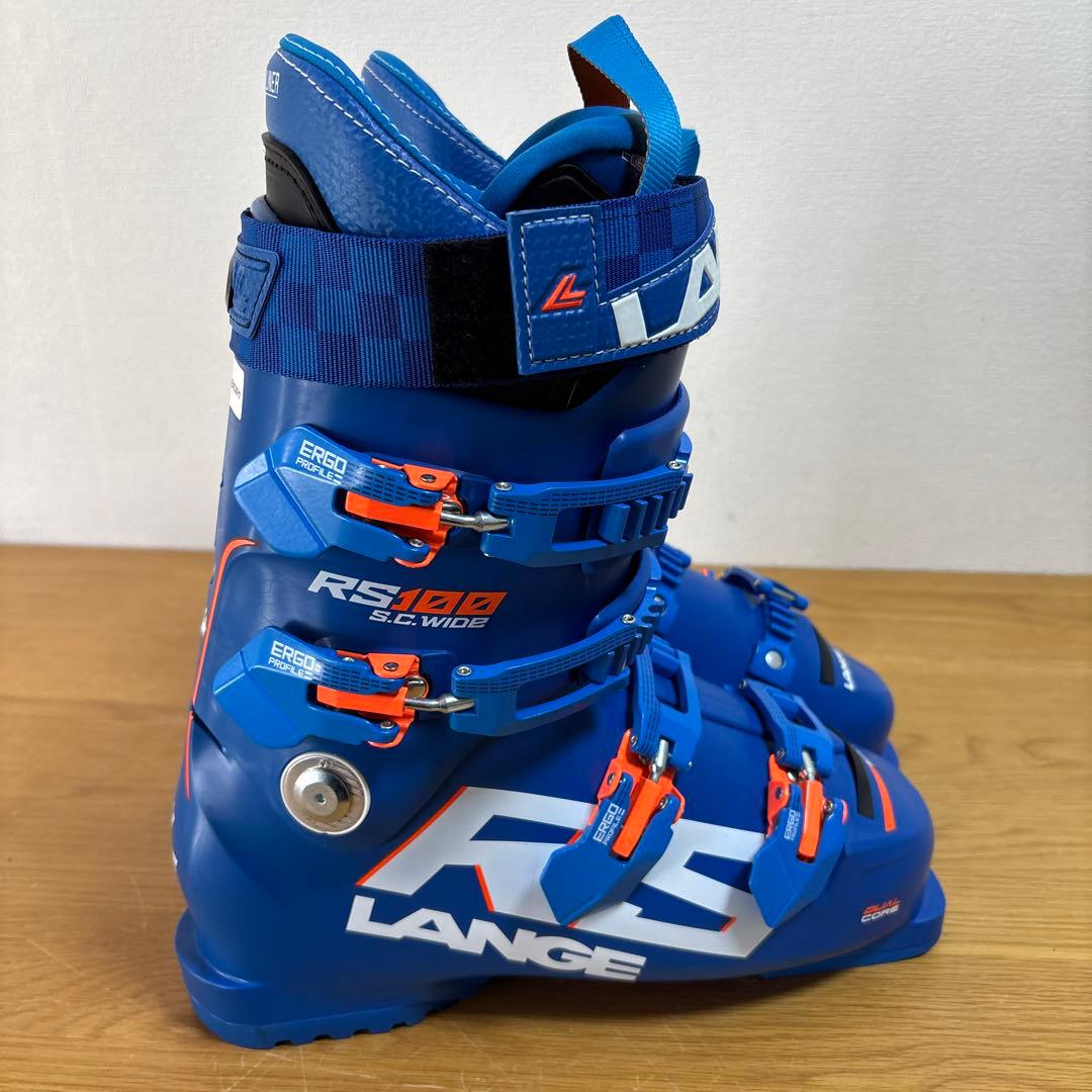 美品　ラング LANGE RS100 26-26.5cmスキーブーツ
