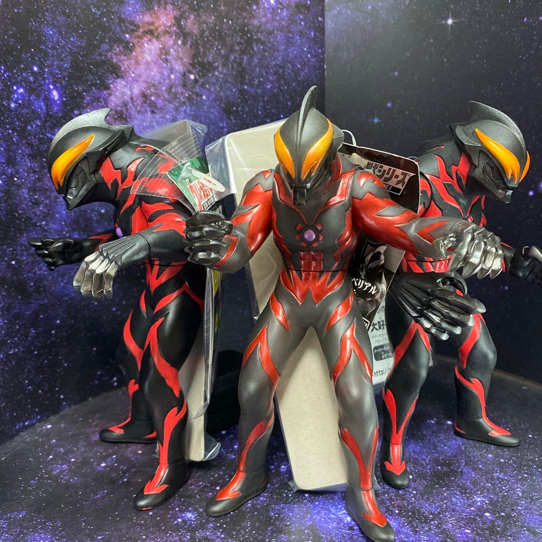 ウルトラマンベリアル　ウルトラ怪獣シリーズ3種