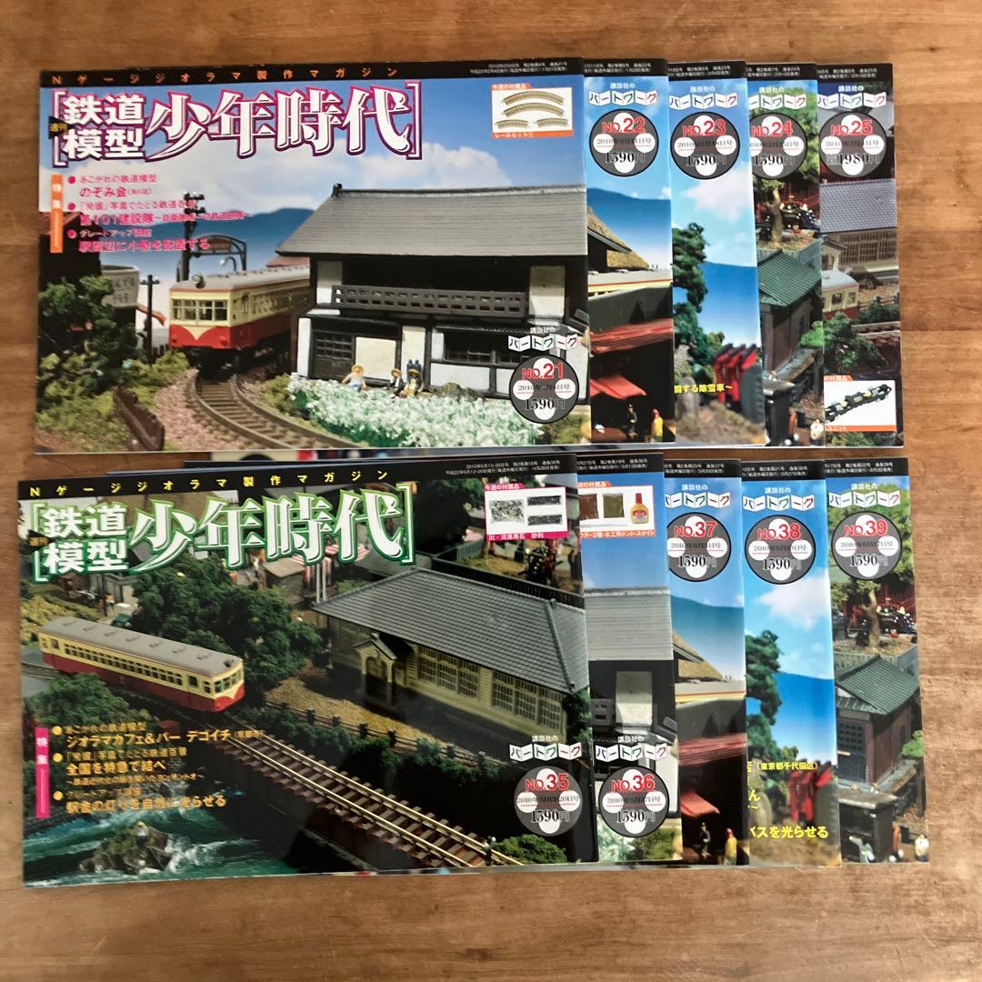 週刊 鉄道模型 少年時代セット　Nゲージ