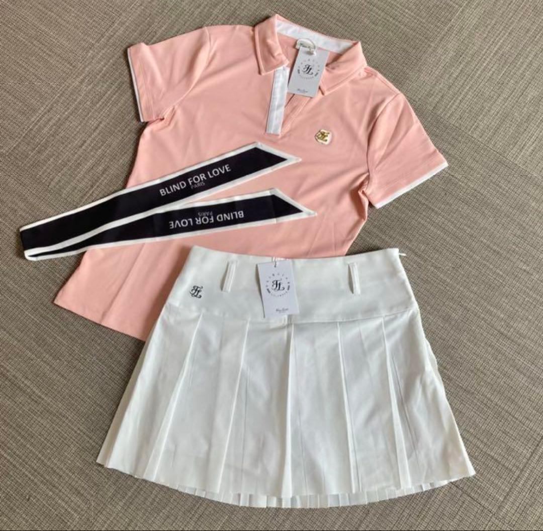 【未使用】Fair Liar ゴルフ　トップス&スカート　上下セット