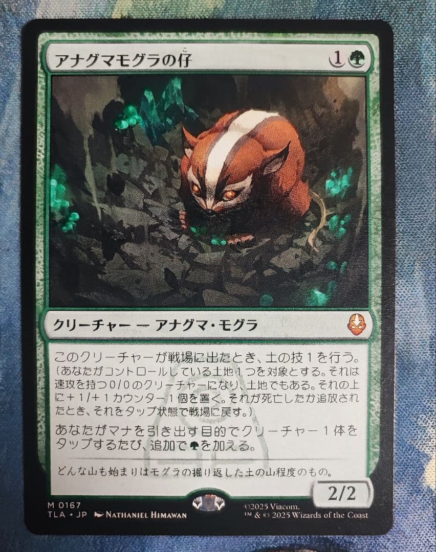 MTG アナグマモグラの仔 日本語