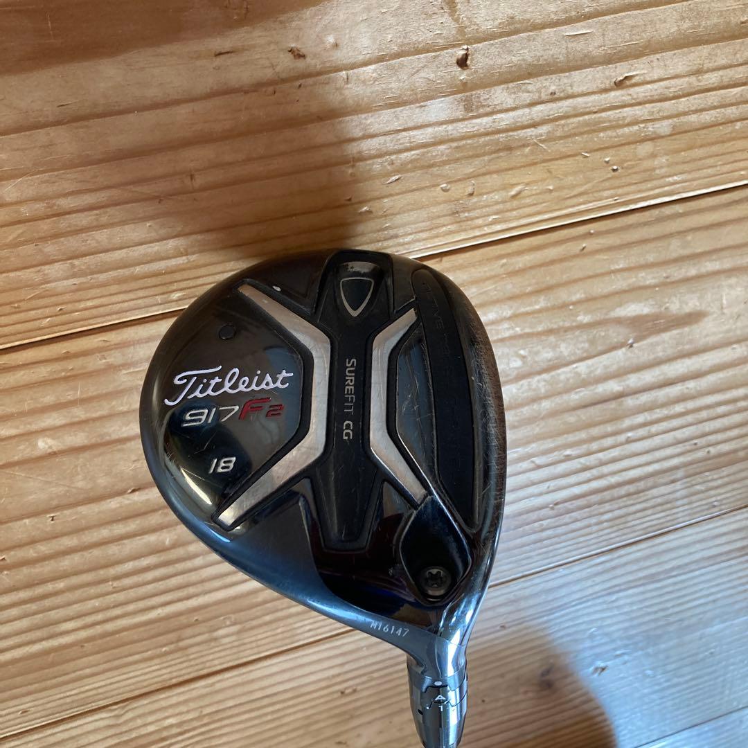 Titleist 917F2 ウッド18度 ディアマナ　ZF70S