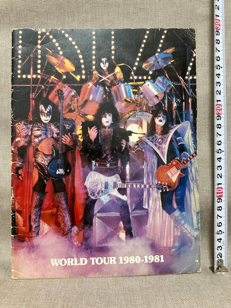 KISS Unmasked World Tour 1980-81ツアーブック