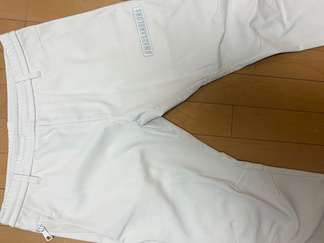 MARK & LONA ホワイト セーター・パンツセット　セットアップ