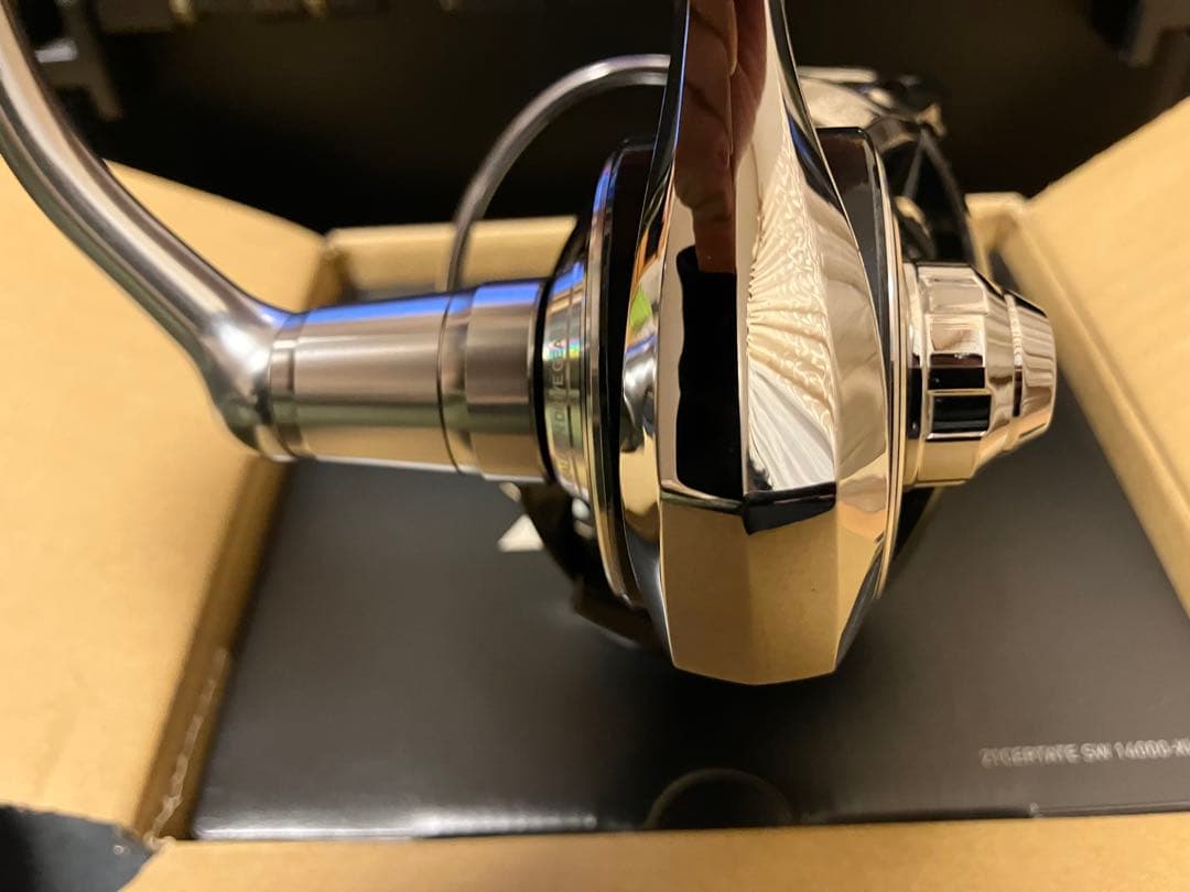 【未使用に近い】1度使用★ダイワ 21セルテートSW14000-XH スピニング