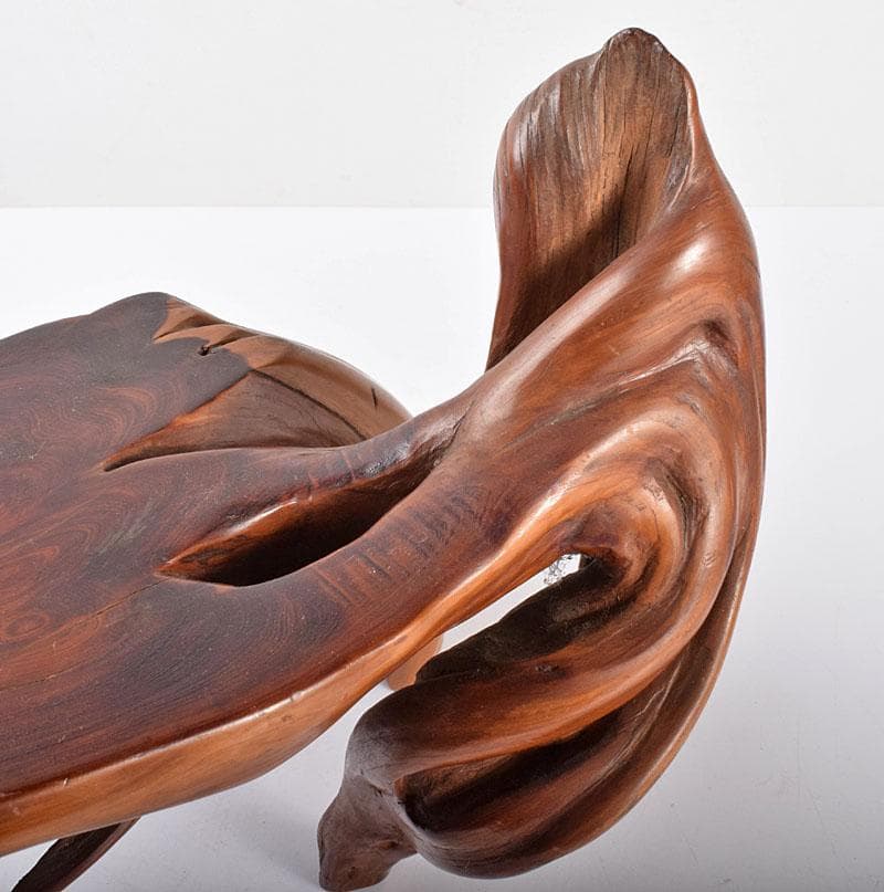 天然木　 鑑賞木　瘤木　オブジェ　根木台　飾台　M　R4200B