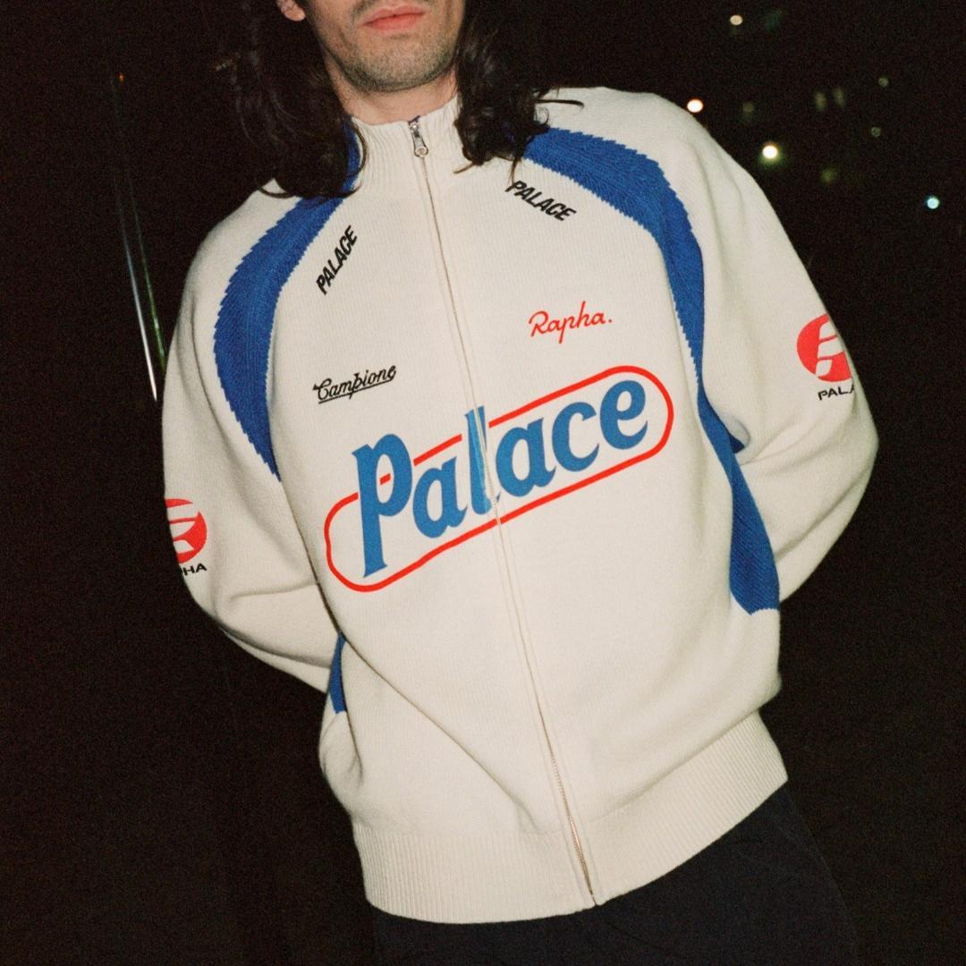 新品 Rapha + パレス スケートボード メリノ ジップ ニット XLサイズ