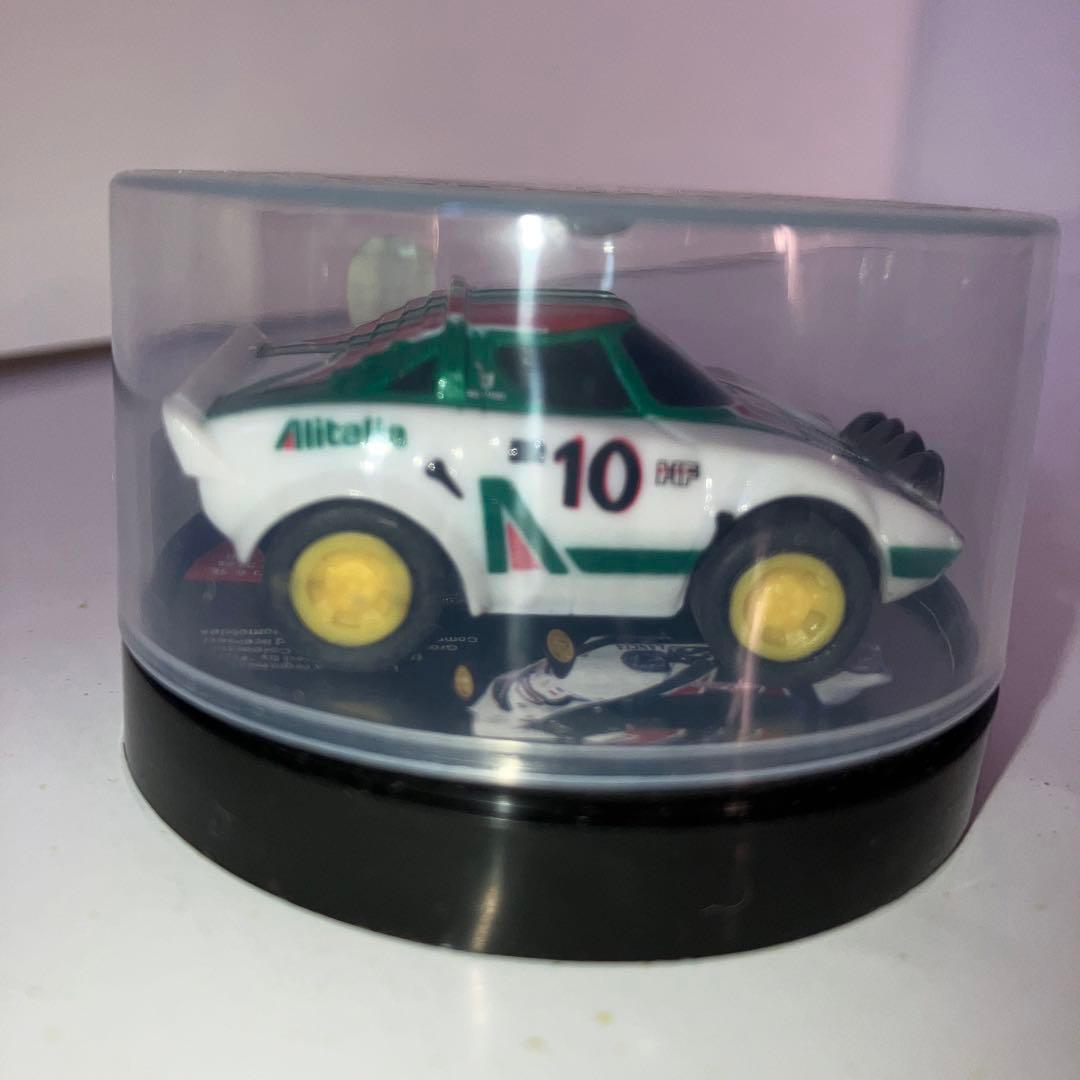 ￼LANCIA STRATOS 1/64 3台セット➕缶コーヒー付録ミニカー１台