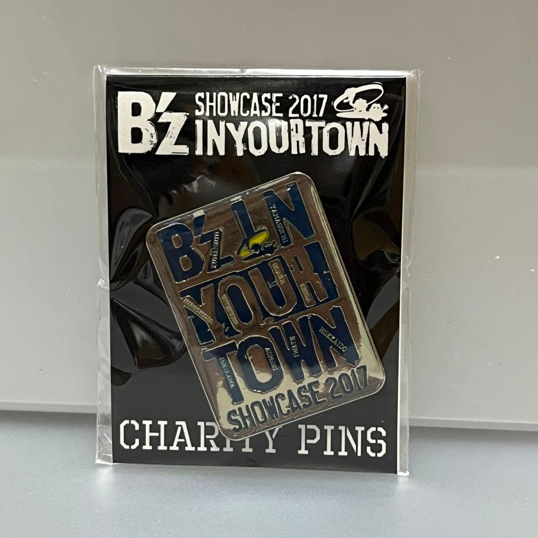 B'z IN YOUR TOWN SHOWCASE 2017 ピンバッジ