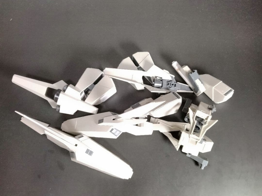 ジャンクプラモ 送料無料 MG リゼルC型 ディフェンサーa＋bユニット GR