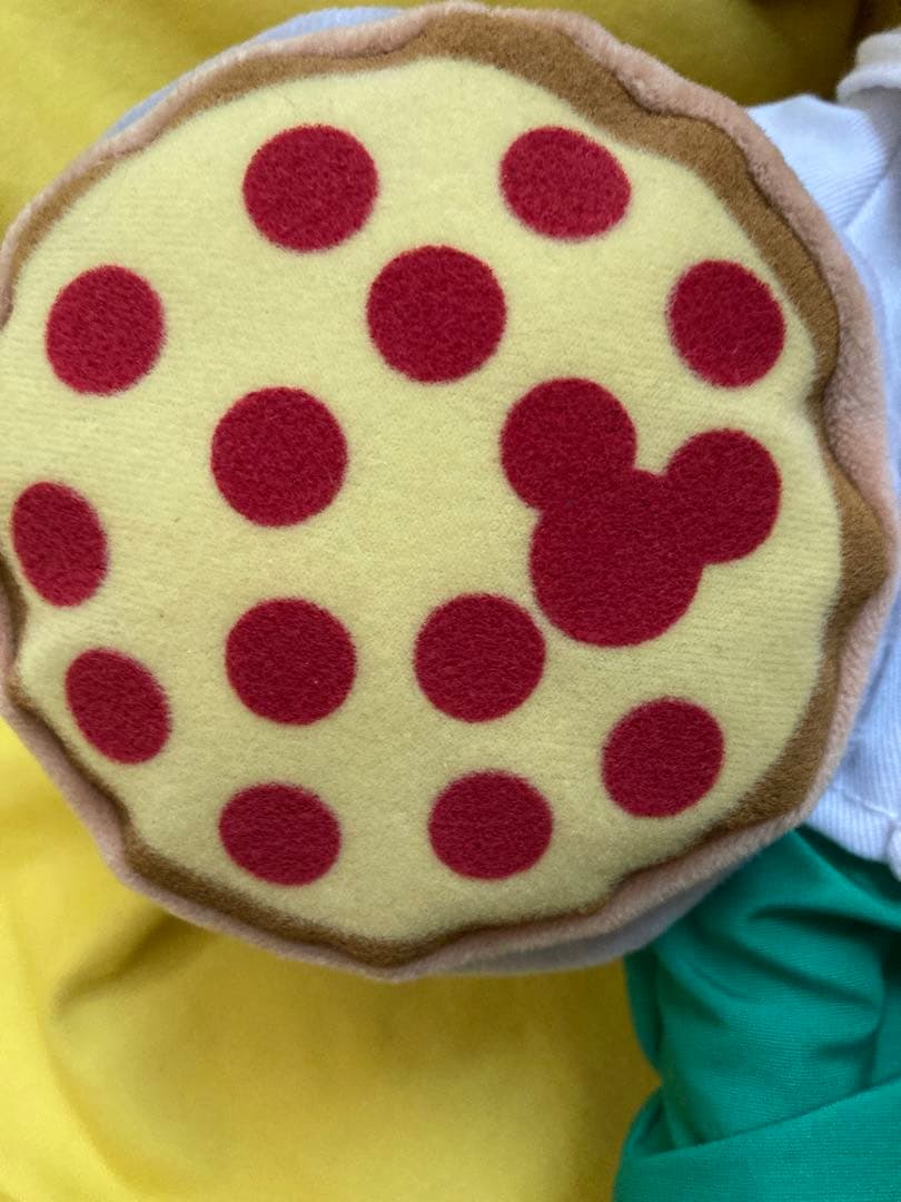イタリアディズニーストア限定‼️✳️ミッキー　ぬいぐるみ　シェフ ピザ‼️✳️クッキング