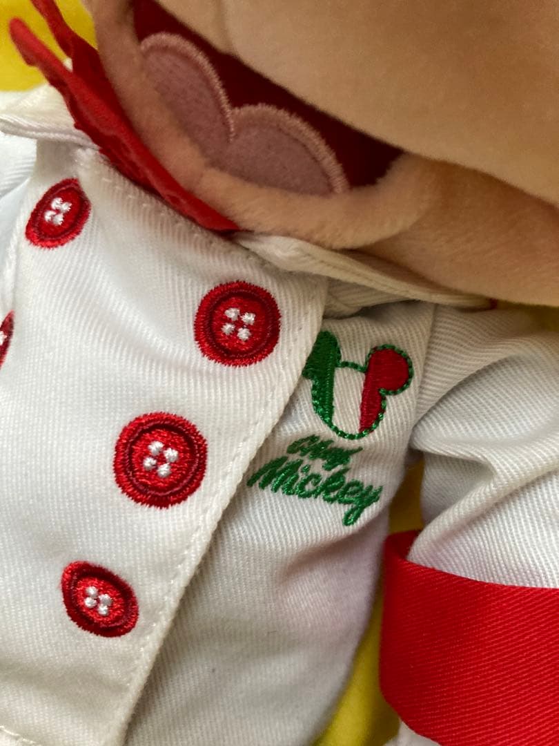 イタリアディズニーストア限定‼️✳️ミッキー　ぬいぐるみ　シェフ ピザ‼️✳️クッキング