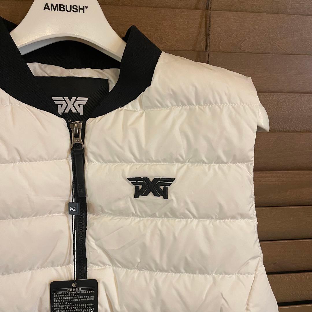 【白M】PXG ゴルフ レディース トップス ダウンベスト
