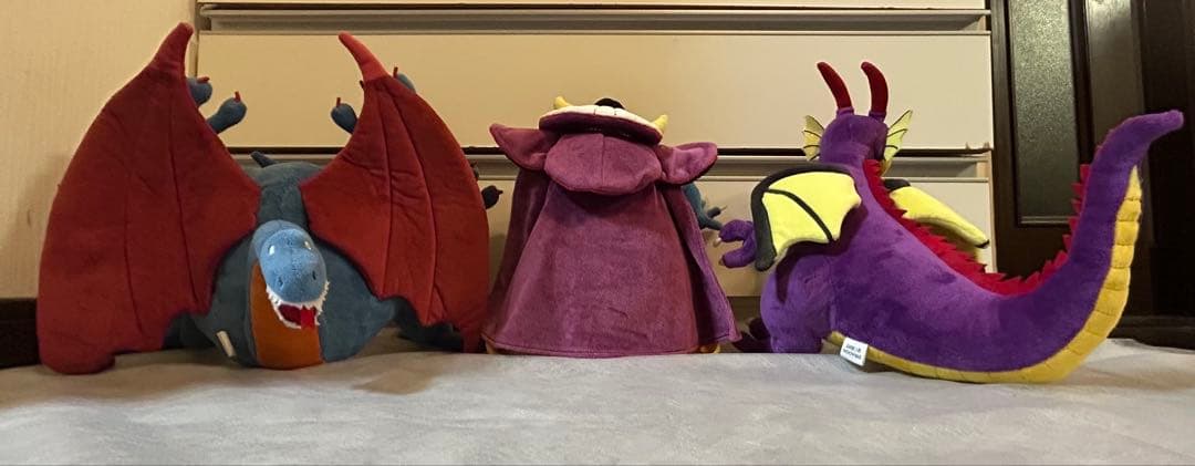ドラゴンクエスト　伝説の魔王ぬいぐるみ　シドー　ゾーマ　りゅうおう　3点セット