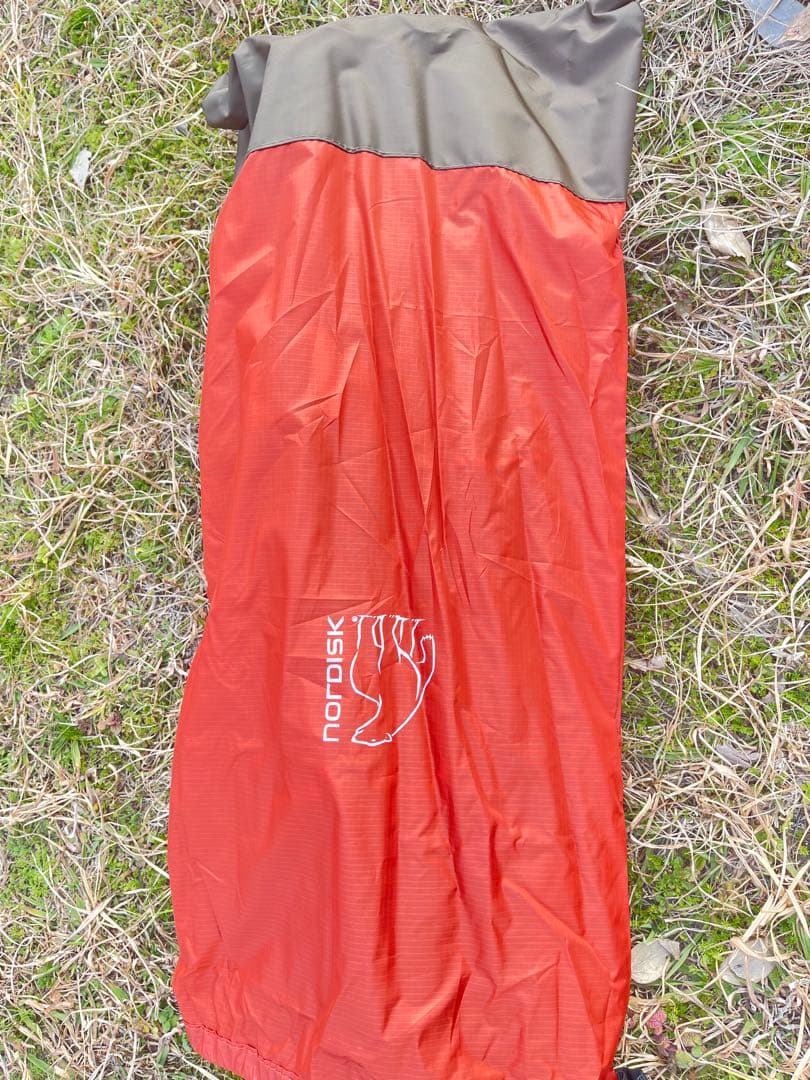 NORDISK キャンプテント オレンジ/ブラウン