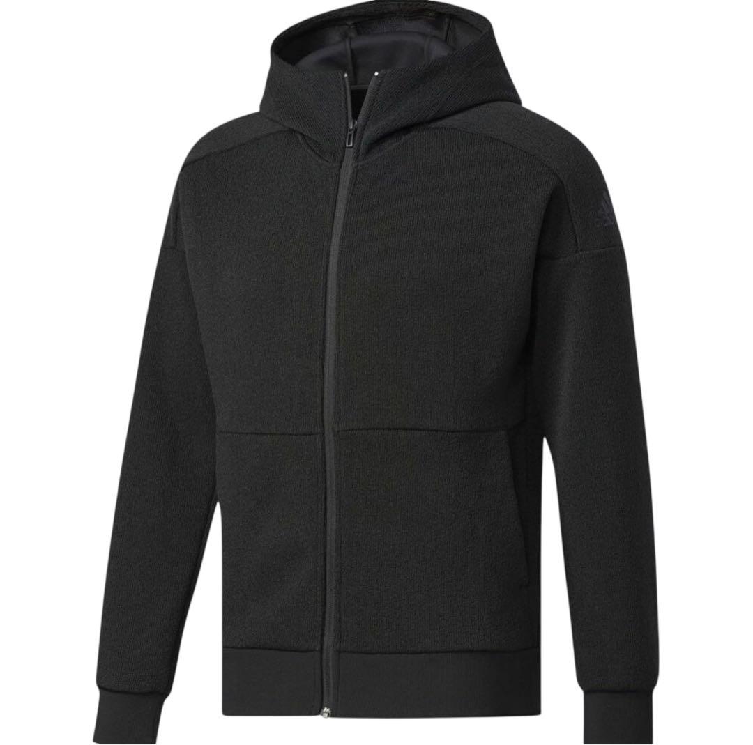 【極美品】アディダス PLSニットジャージセットアップ　メンズM 黒