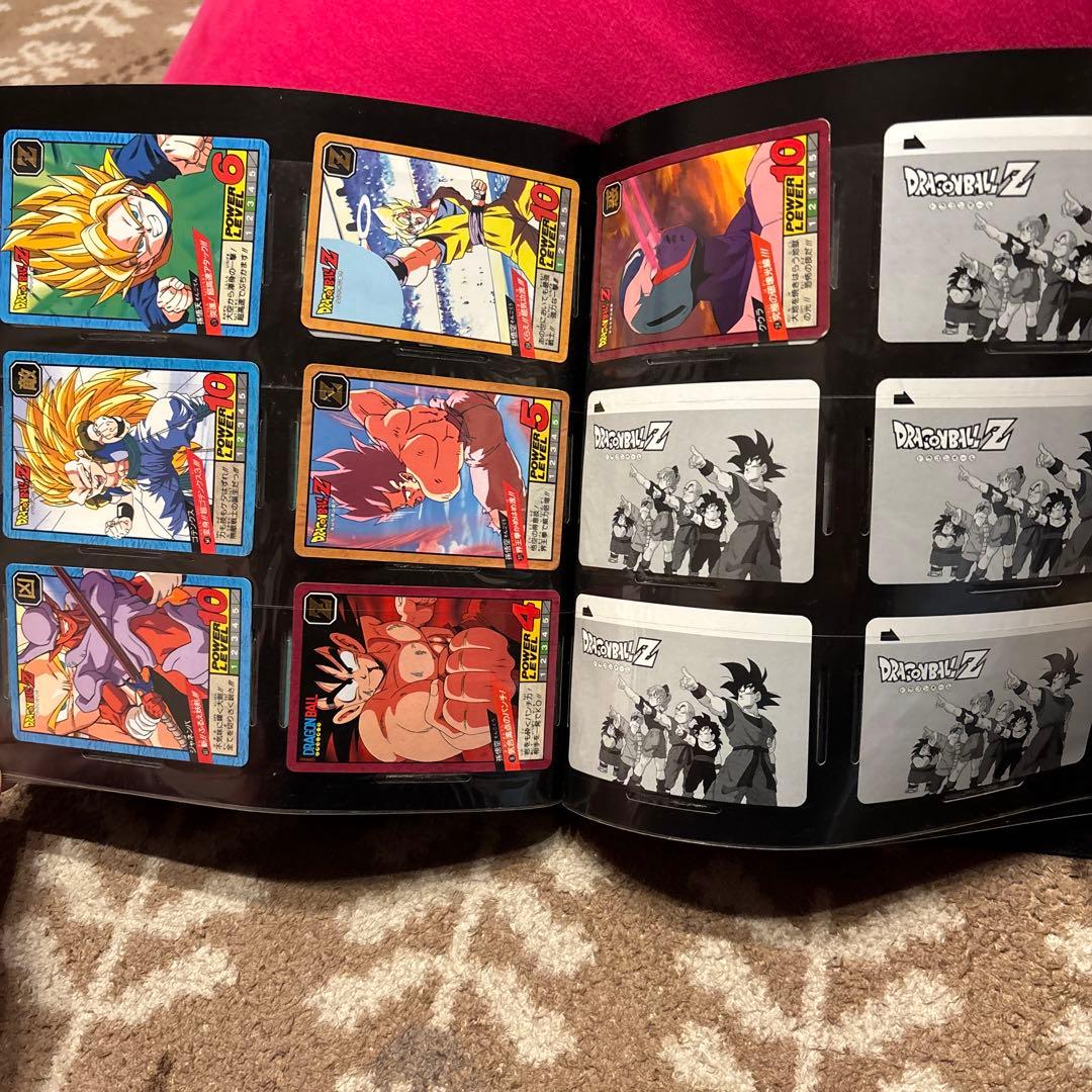 ドラゴンボールカードダス　ファイルとカードセット