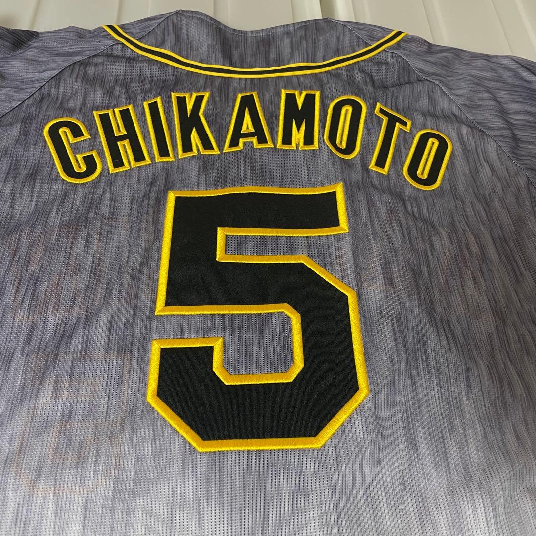 阪神タイガース　ミズノ　グラデーション　レプリカユニフォーム　5 近本光司　L