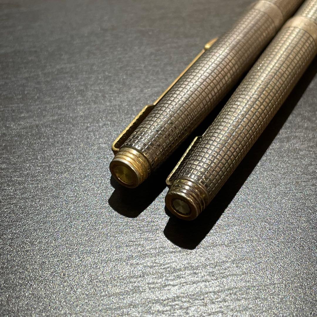 パーカー PARKER スターリングシルバー ボールペンシャーペンセットケース付