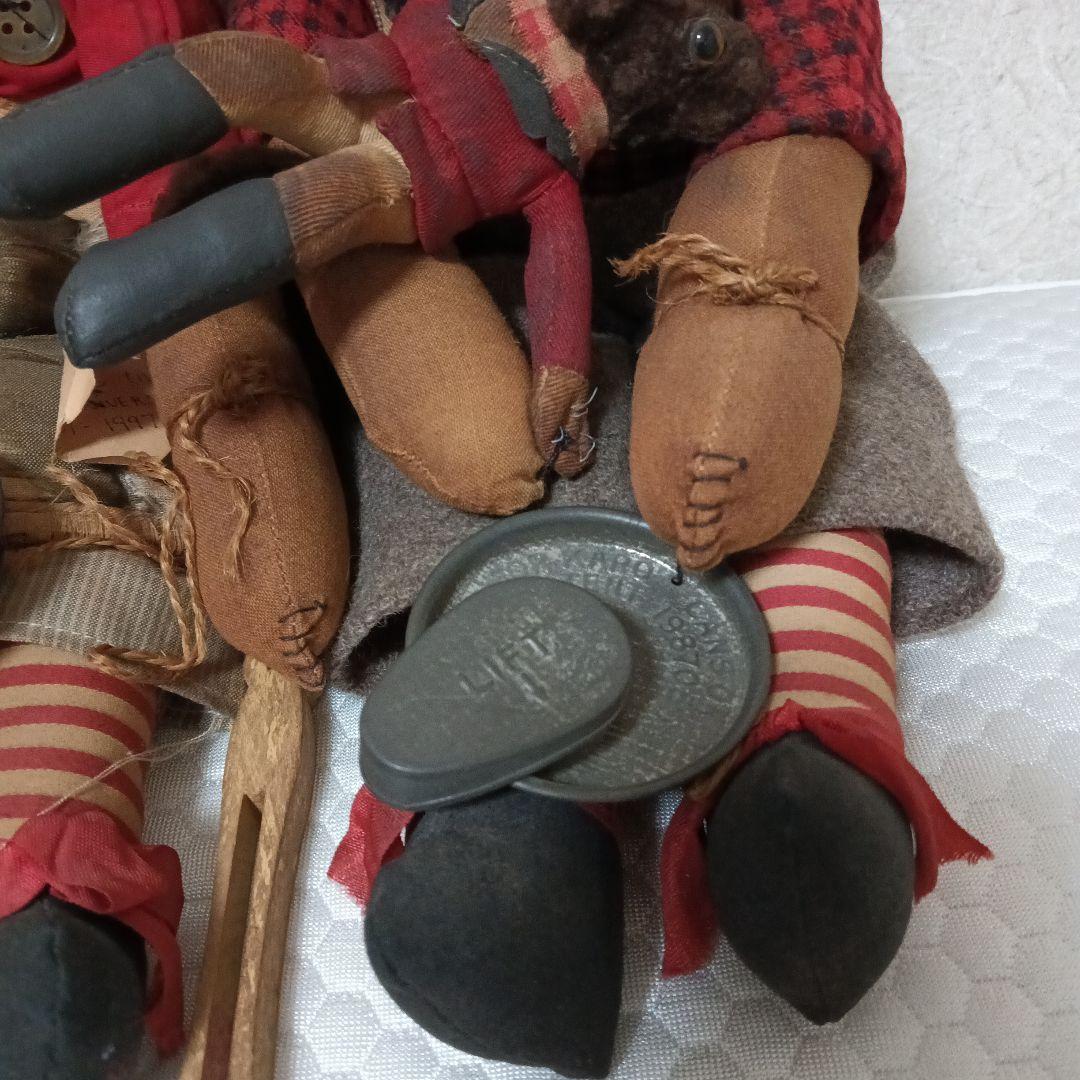 タタードラビット　カントリードール　雑貨　アンティーク　検:アンファン　ラガディ