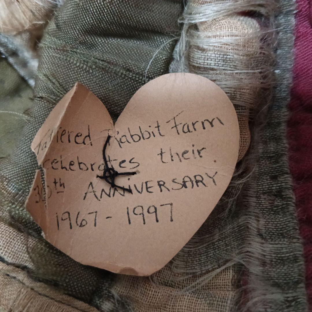 タタードラビット　カントリードール　雑貨　アンティーク　検:アンファン　ラガディ